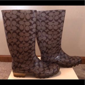 Coach Rainboots